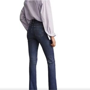 AG Adriano Goldschmied Anthropologie Stevie Slim Straight Jeans 27